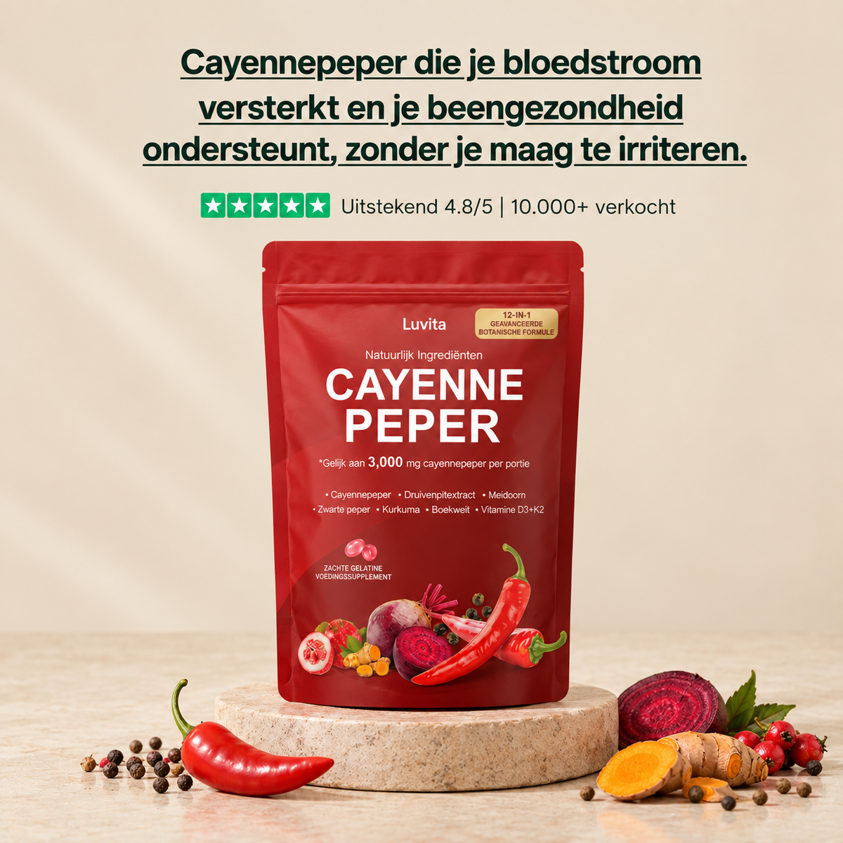 Luvita's Cayennepeper Capsules