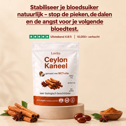 Luvita's Ceylon Kaneel Capsules